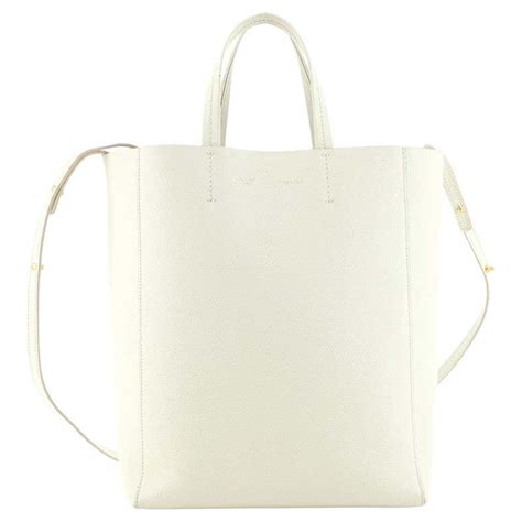 celine vertical|CELINE Grained Calfskin Small Vertical Cabas Beige .